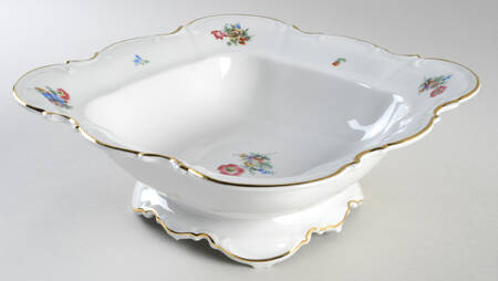 Mayfair (White, 7619) 10" Square Vegetable Bowl by Hutschenreuther
