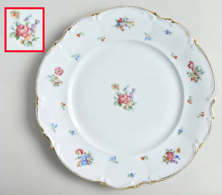Mayfair (White, 7619) Dinner Plate