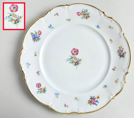 Mayfair (White, 7619) Dinner Plate