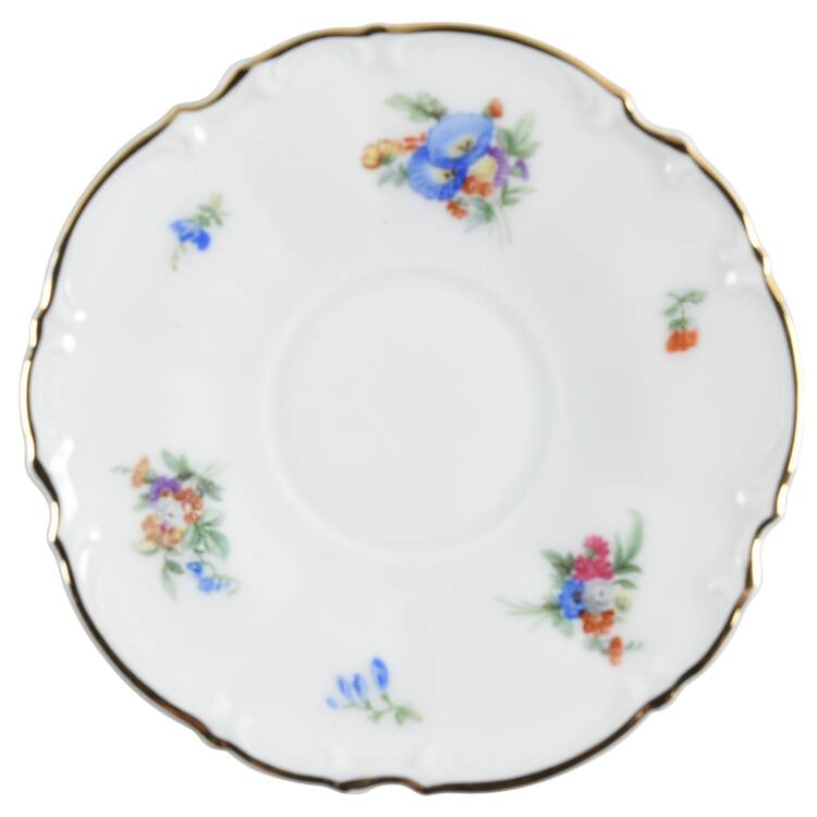 Mayfair (White, 7619) Saucer for Demitasse Cup