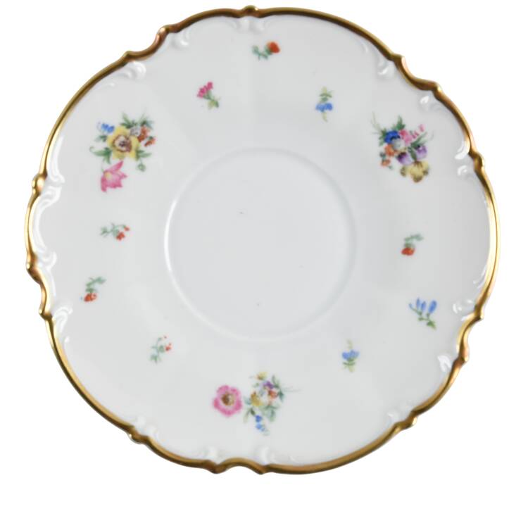 Mayfair (White, 7619) Saucer for Cream Soup Bowl