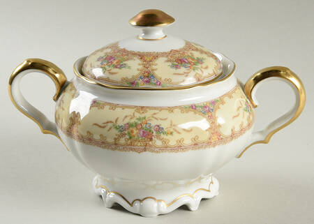 The Meadowbrook Sugar Bowl & Lid