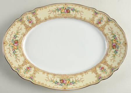 The Meadowbrook 15" Oval Serving Platter