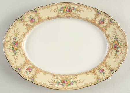 The Meadowbrook 12" Oval Serving Platter