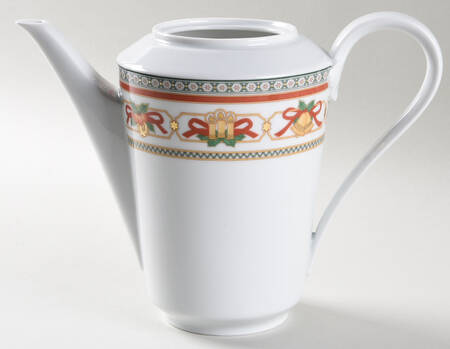 Merry Christmas Coffee Pot No Lid