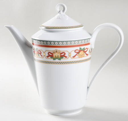 Merry Christmas Coffee Pot & Lid