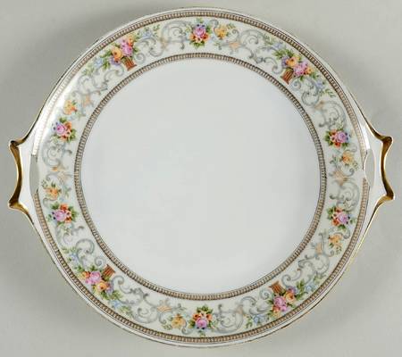 The Meriden Handled Cake Plate