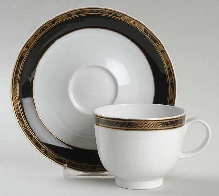 Milano (Galleria Line) Flat Cup & Saucer Set