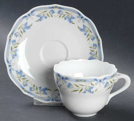 Miramare Flat Cup & Saucer Set