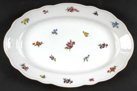 Mirabell 15" Oval Serving Platter