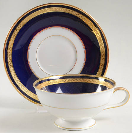 Monarch Footed Cup & Saucer Set
