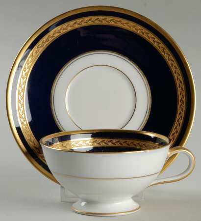 Monarch Footed Demitasse Cup & Saucer Set