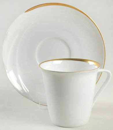 Mondial Flat Cup & Saucer Set