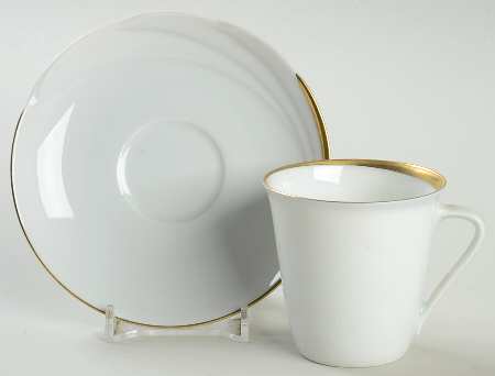 Mondial Flat Demitasse Cup & Saucer Set
