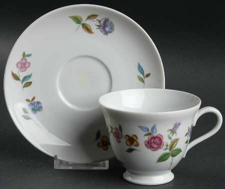 Montage Footed Cup & Saucer Set