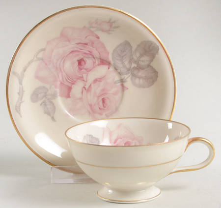 The Montrose Footed Demitasse Cup & Saucer Set