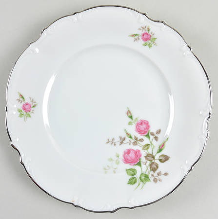 Moss Rose Salad Plate