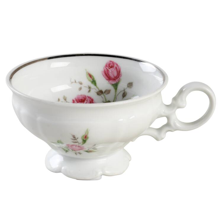 Moss Rose Footed Cup