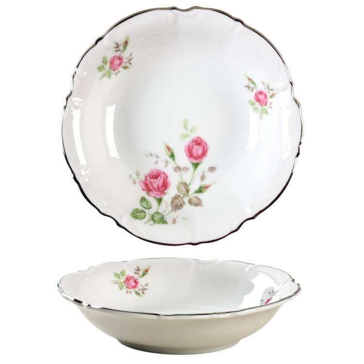 Moss Rose Fruit/Dessert (Sauce) Bowl