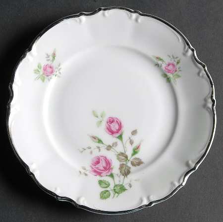 Moss Rose Bread & Butter Plate