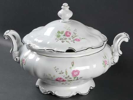 Moss Rose Tureen &  Lid