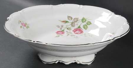 Moss Rose 10" Round Vegetable Bowl