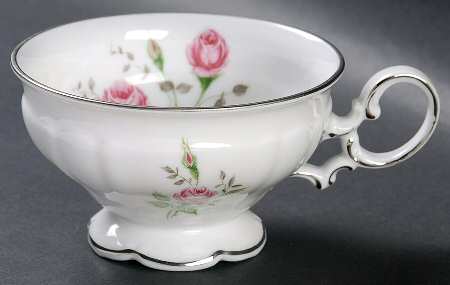 Moss Rose Footed Cup