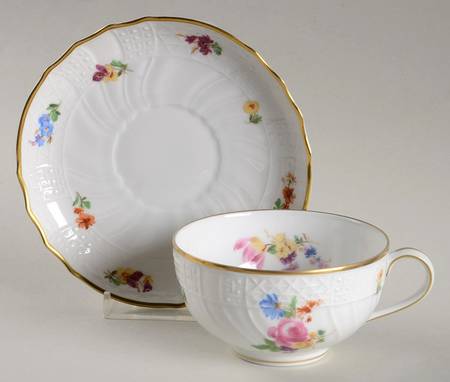 Moritzburg Flat Cup & Saucer Set