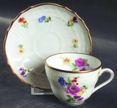 Moritzburg Flat Demitasse Cup & Saucer Set