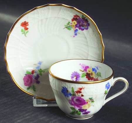 Moritzburg Flat Demitasse Cup & Saucer Set