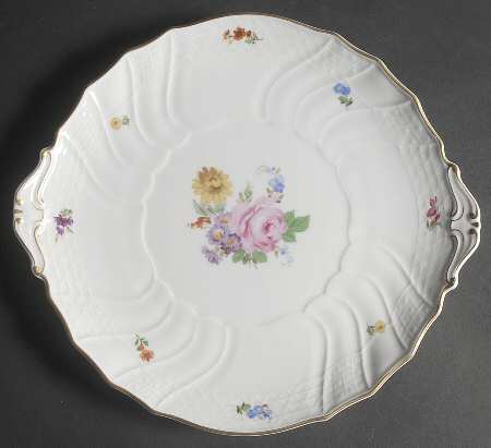 Moritzburg Handled Cake Plate
