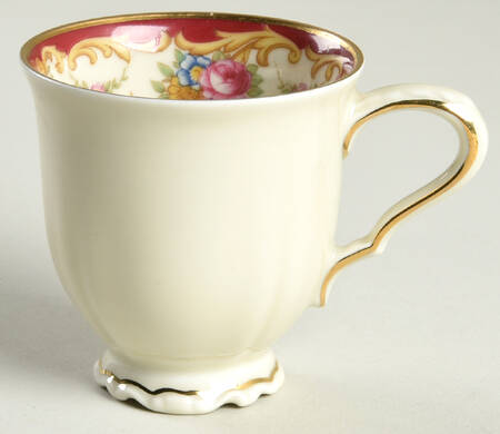 The Nanton Cream Footed Demitasse Cup