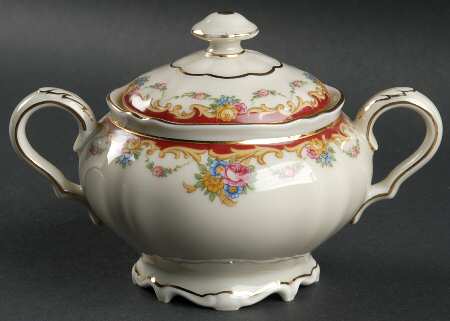 The Nanton Cream Sugar Bowl & Lid