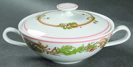 Noel (Rim Shape) Sugar Bowl & Lid