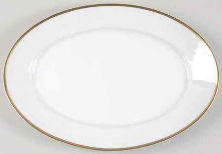 Norfolk 14" Oval Serving Platter