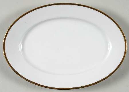 Norfolk 11" Oval Serving Platter