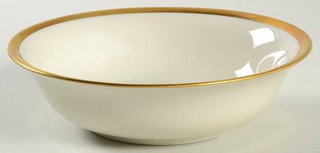 Olivia Gold Cream (Coupe) Coupe Cereal Bowl by Hutschenreuther