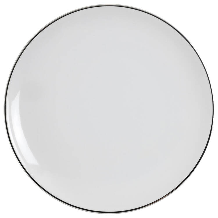 Olivia Platinum Salad Plate