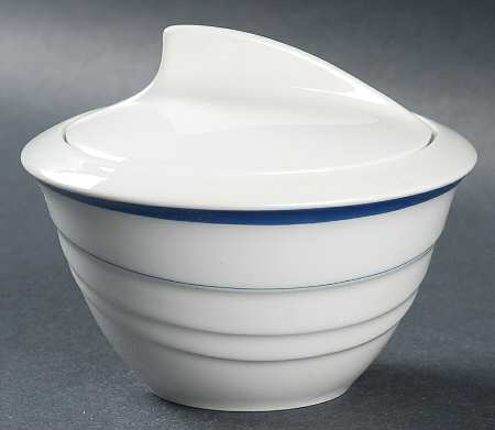 Pacific Sugar Bowl & Lid