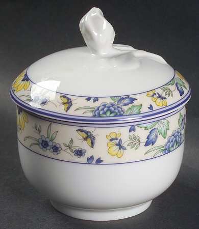 Papillon Sugar Bowl & Lid