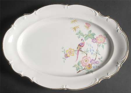 The Phoenix 14" Oval Serving Platter