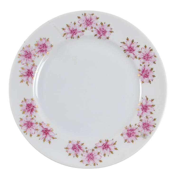 Pink Lady Bread & Butter Plate