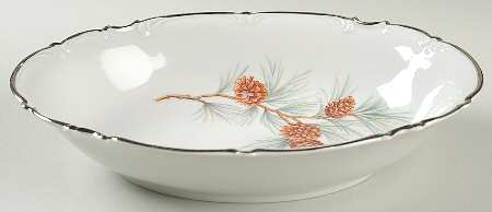 The Pine 10" Oval Vegetable Bowl