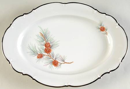 The Pine 12" Oval Serving Platter