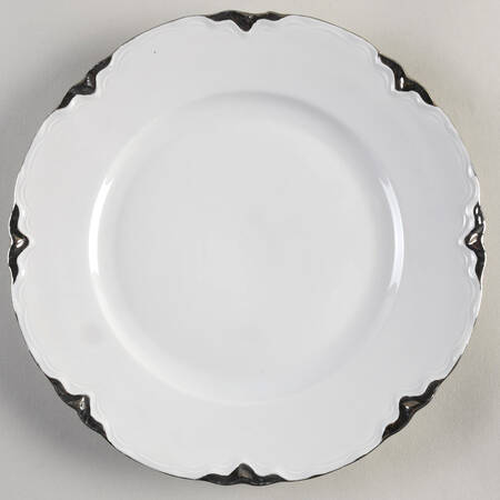 Platinum White Salad Plate