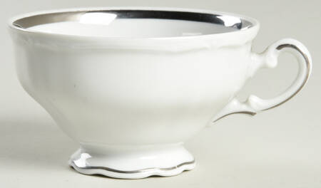 Baroque Platinum Footed Cup