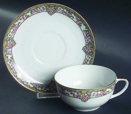 Portland Flat Cup & Saucer Set