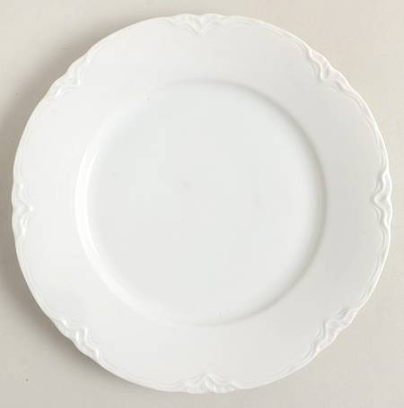 Racine (All White) Salad Plate by Hutschenreuther