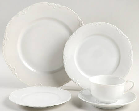 Racine (All White) 40 Piece Estate Set