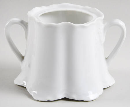 Racine (All White) Sugar Bowl No Lid